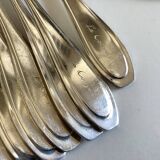 Set of 12 knives and 12 forks of brasserie La Coupole 1970