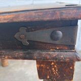Brutalist vintage square table