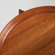 Midcentury danish trolley with 2 serving trays in teak 1960s
