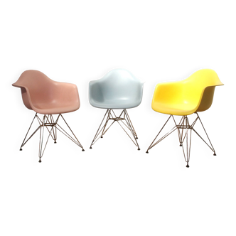 Suite de 3 fauteuils DAR, Charles & Ray Eames, Vitra