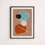 Abstract art prints. (50x70cm).