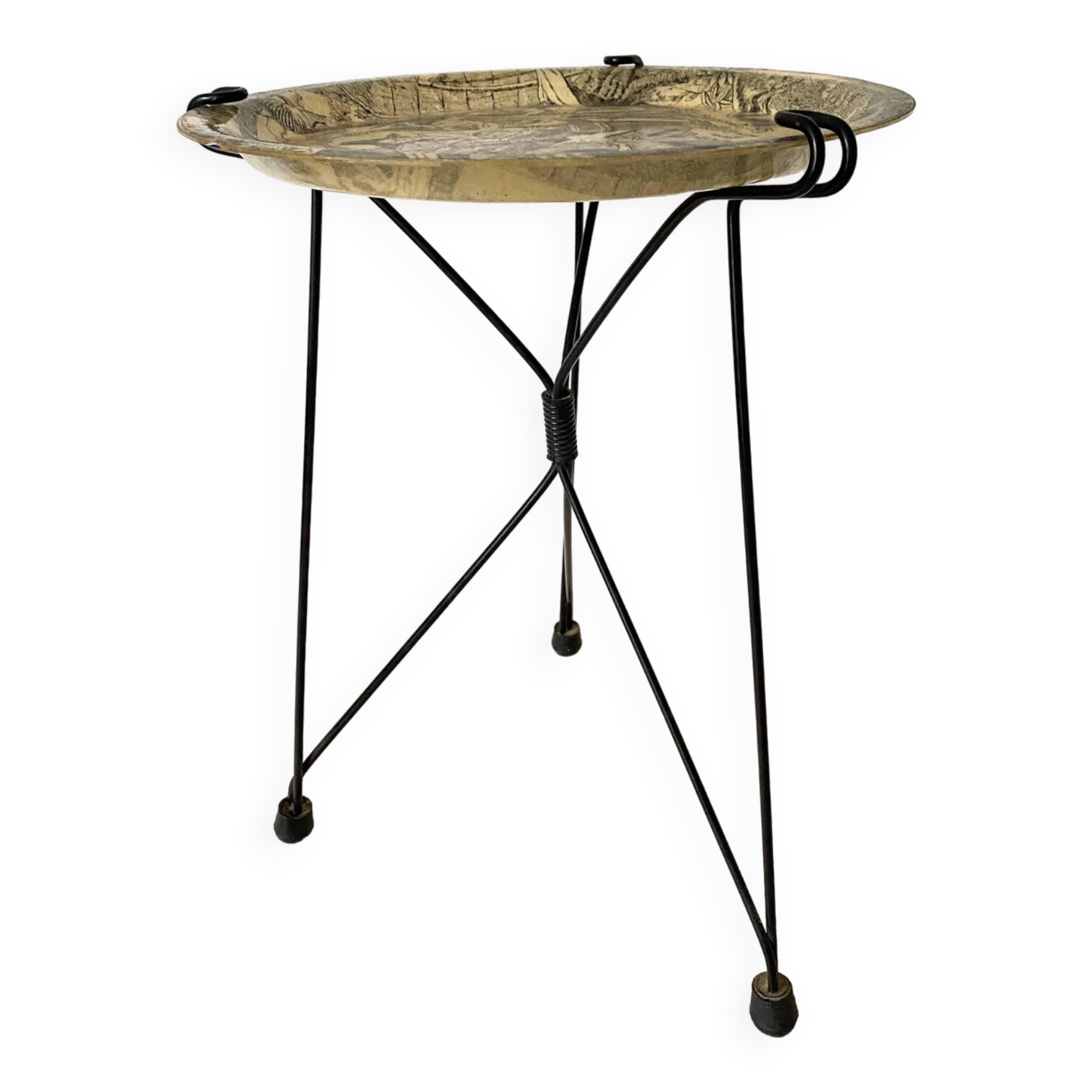 Tray on foot, 50s-60s