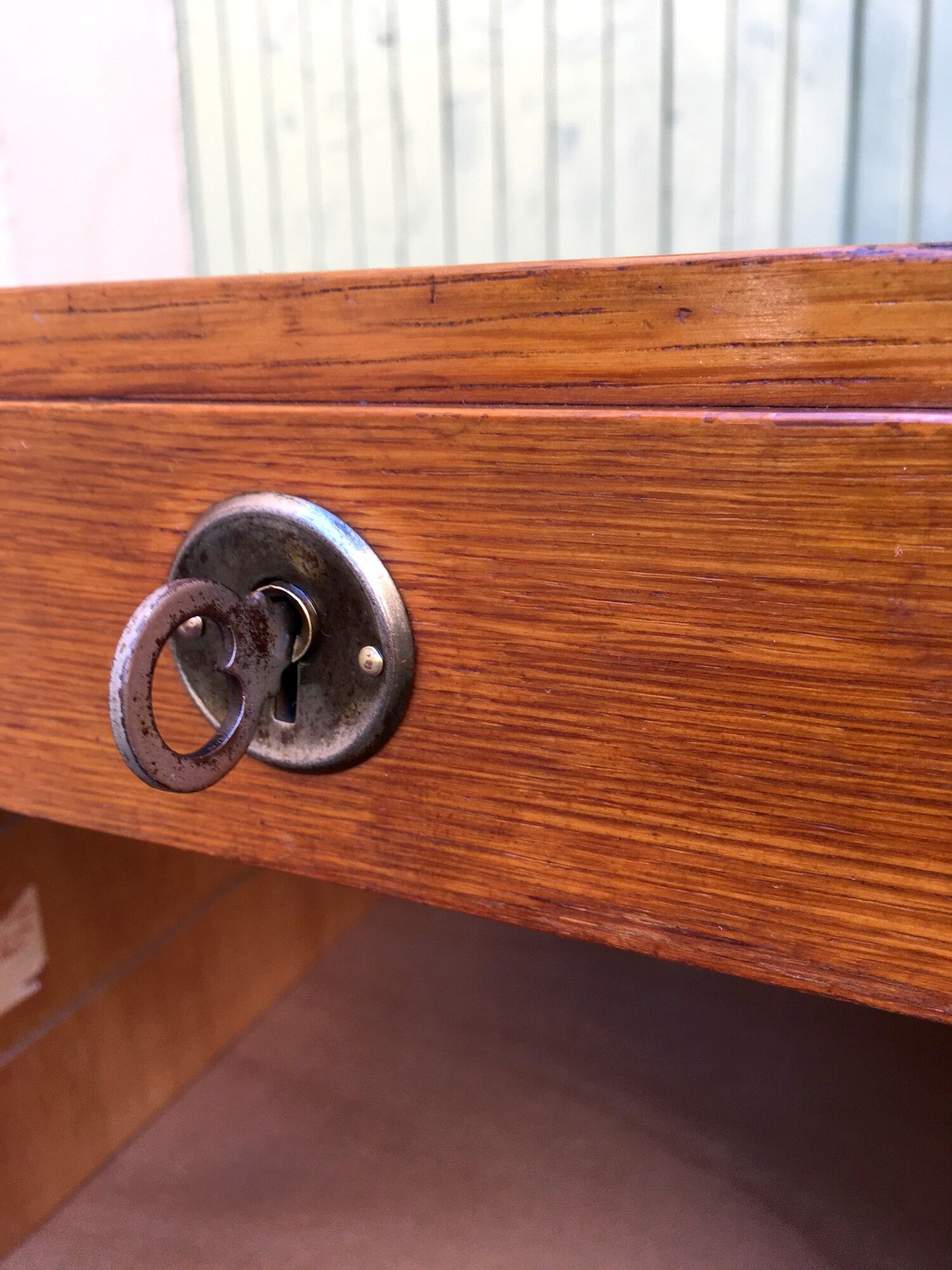 Vintage triple curtain binder 1960