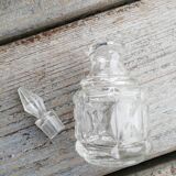 Bottle chiseled glass