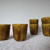 6 Gien slip cups