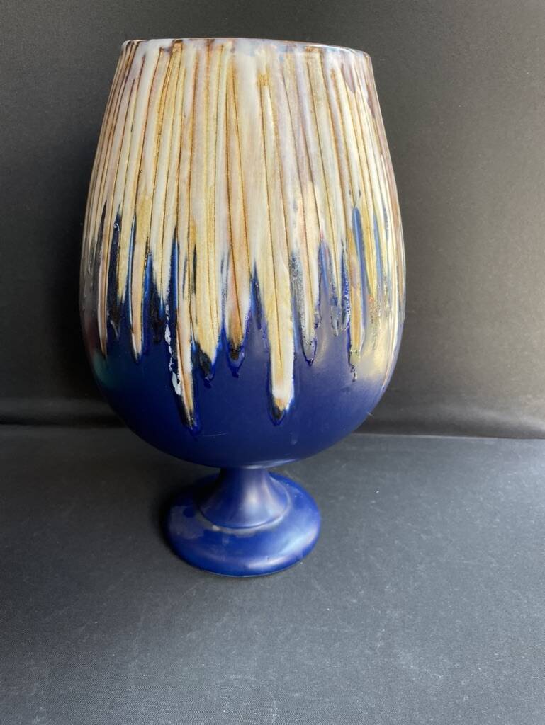 Vase signed workshop Cerenne - Ceramics of Vallauris - Entirely handmade