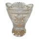 Vase vintage en cristal ciselé