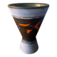 Diabolo vase Auguste Lucchesi dit luc (born in 1913) Vallauris