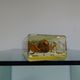 Locust inclusion vintage resin