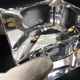 Vintage Sèvres Crystal Ashtray 9x9 cm