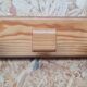 Pine coat rack 1970