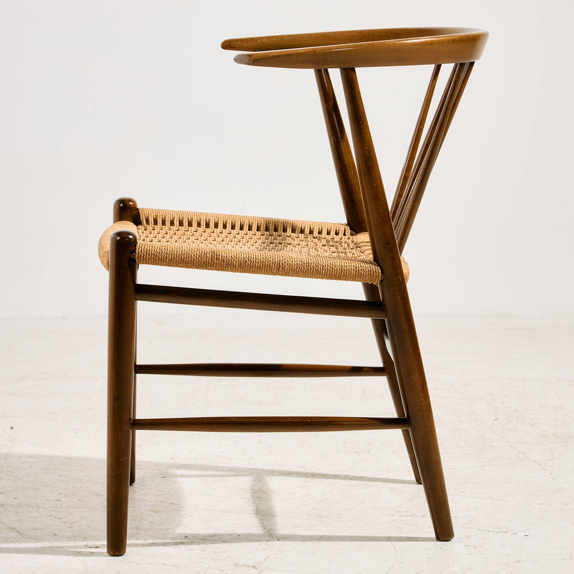 24GT beech chair by Illum Wikkelsø for Niels Eilersen