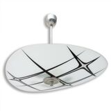 Mid century space age pendant, 1960´s, Czechoslovakia