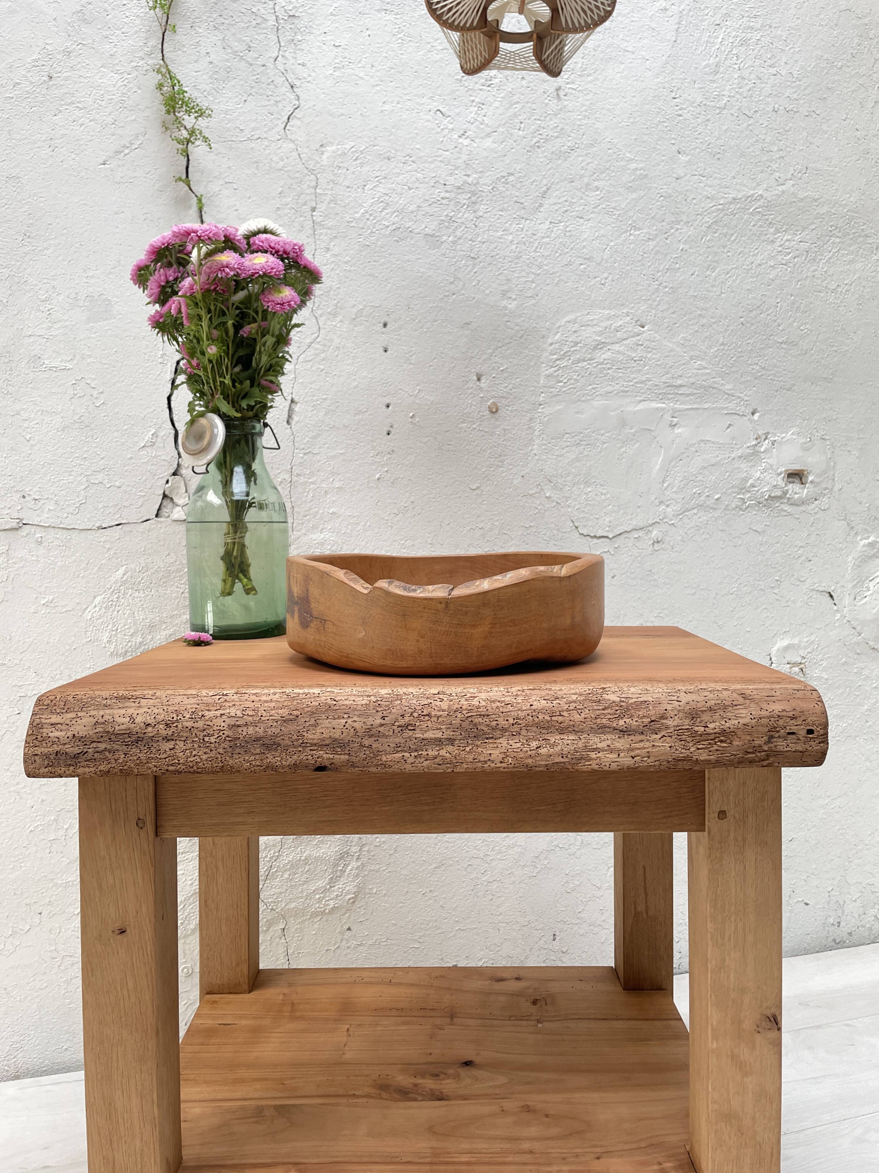 Solid wood workbench