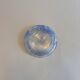 Vintage blue speckled glass empty pocket