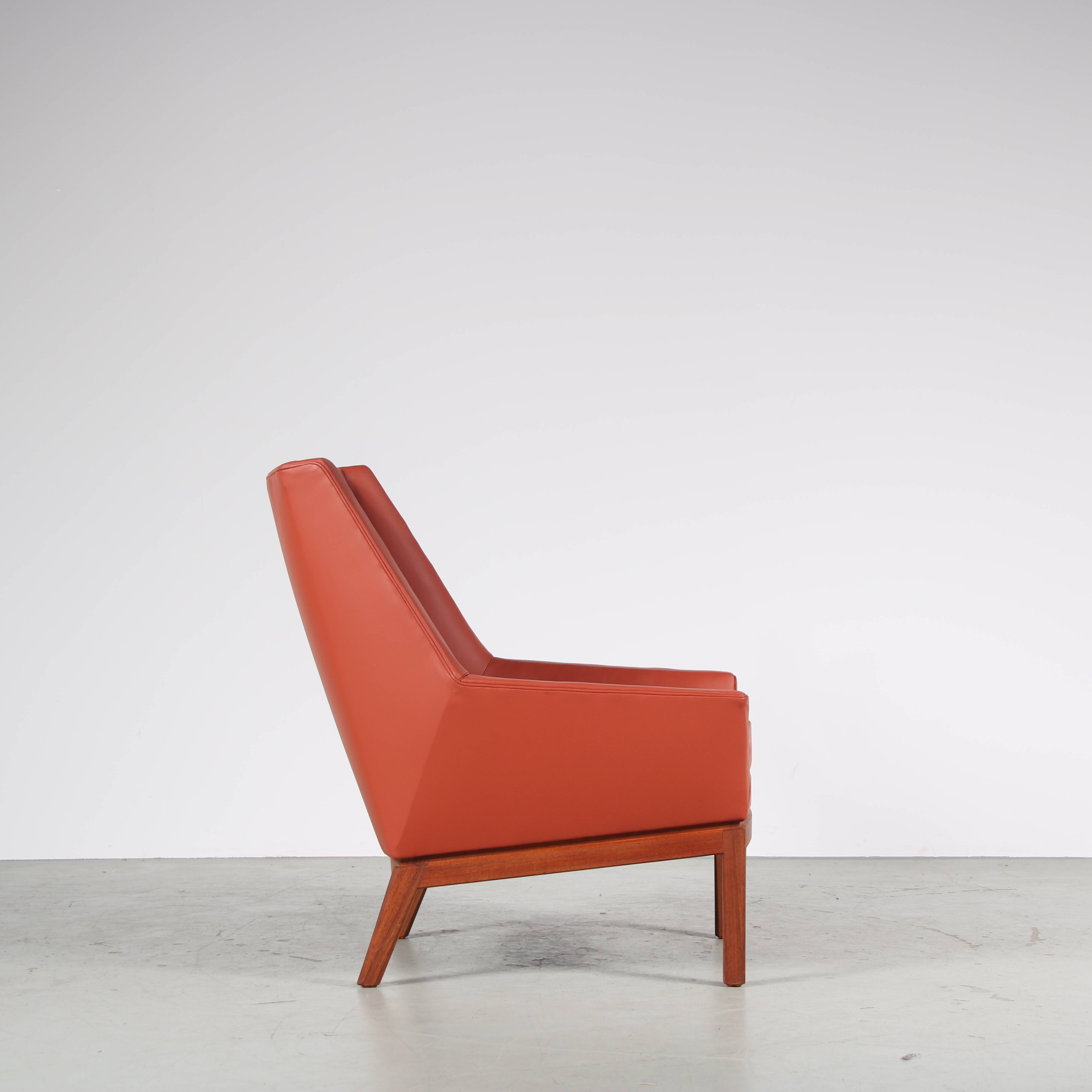 “Prism” Chair by Erik Kolling Andersen for Peder Pedersen, Denmark 1950