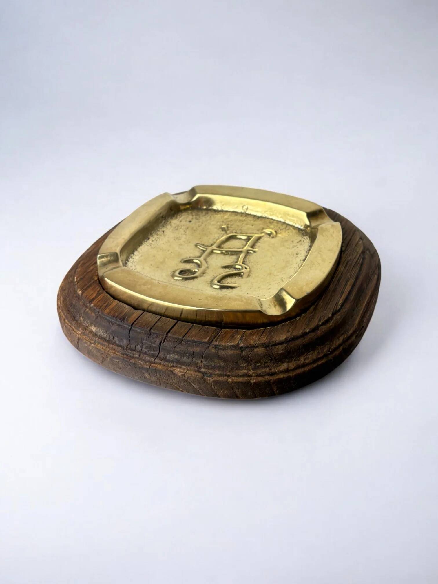 Sculptural brutalist ashtray by Ardisur, Spain, 1970s