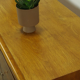 Vintage dark wood sideboard with drawers
