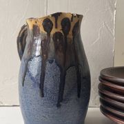 Carafe / vase en céramique émaillée, Jospeh Talbot La Borne 1950