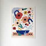 Acrylic on paper - AND LET IT JUMP!