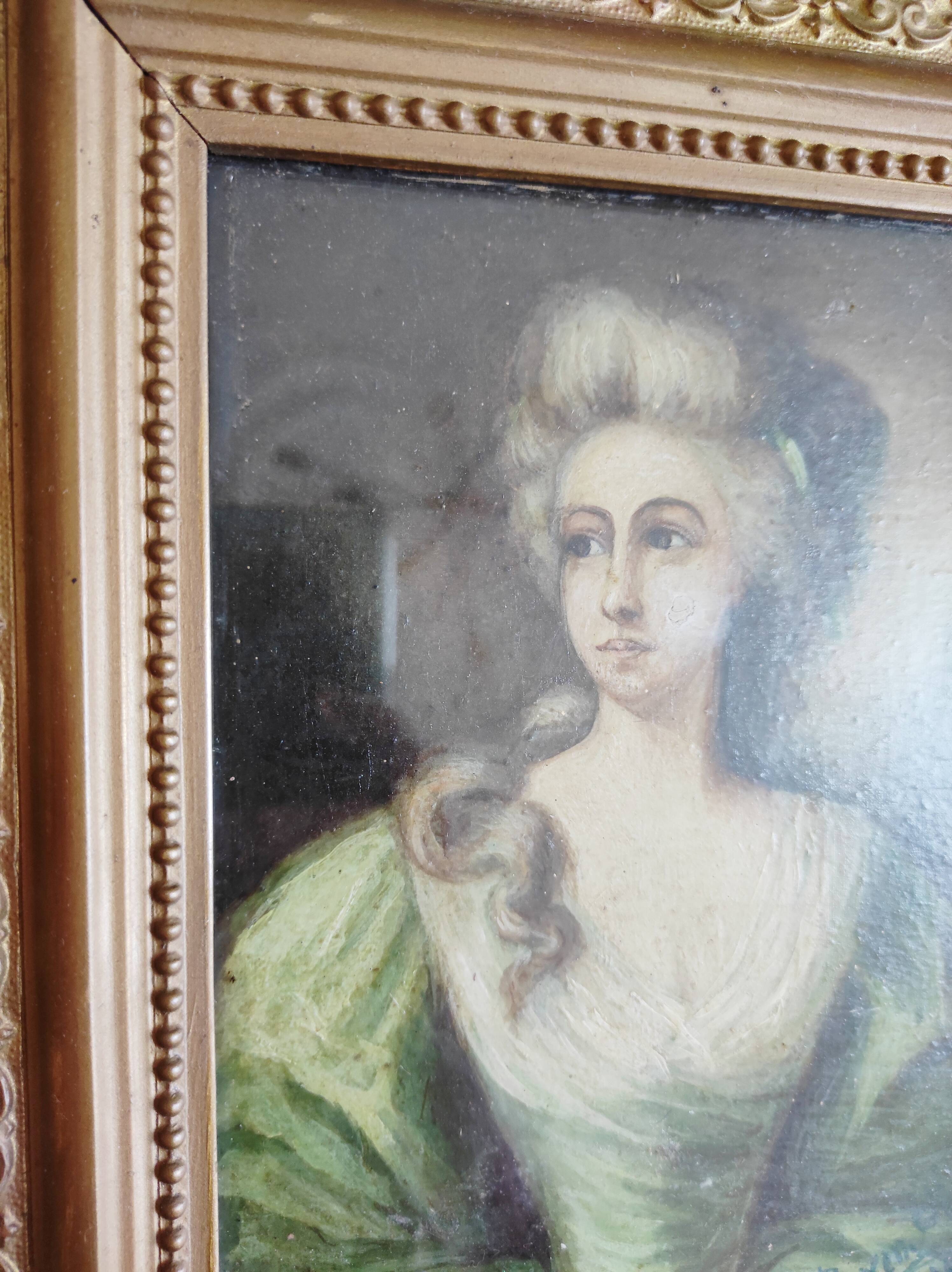 Boyen Portrait of an Elegant Woman 1908 oil on panel