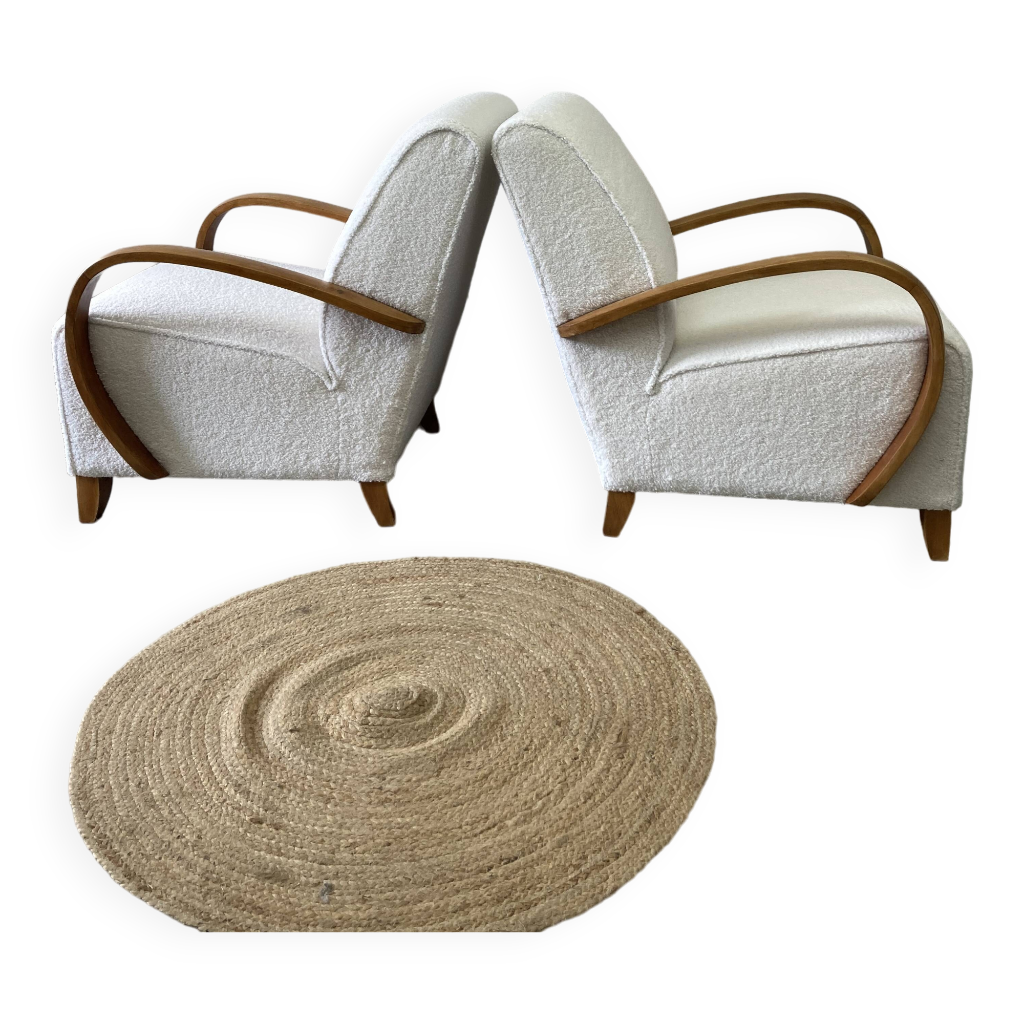 Pair of vintage armchairs