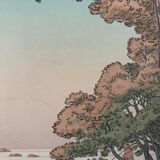 Lithograph by Henri Rivière The Aspects of Nature - Summer Evening