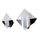 Pair of wall lamps "Rombo" by Miguel Milá, Spain, 1980