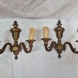 Louis XVI monk wall lamps