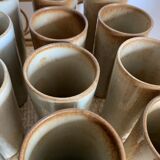 Vintage stoneware orangeade set by Michel Woop
