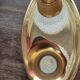 Vintage table set in chiseled glass and gilding