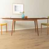Elegant mid-century dining table with extension function, 1960s