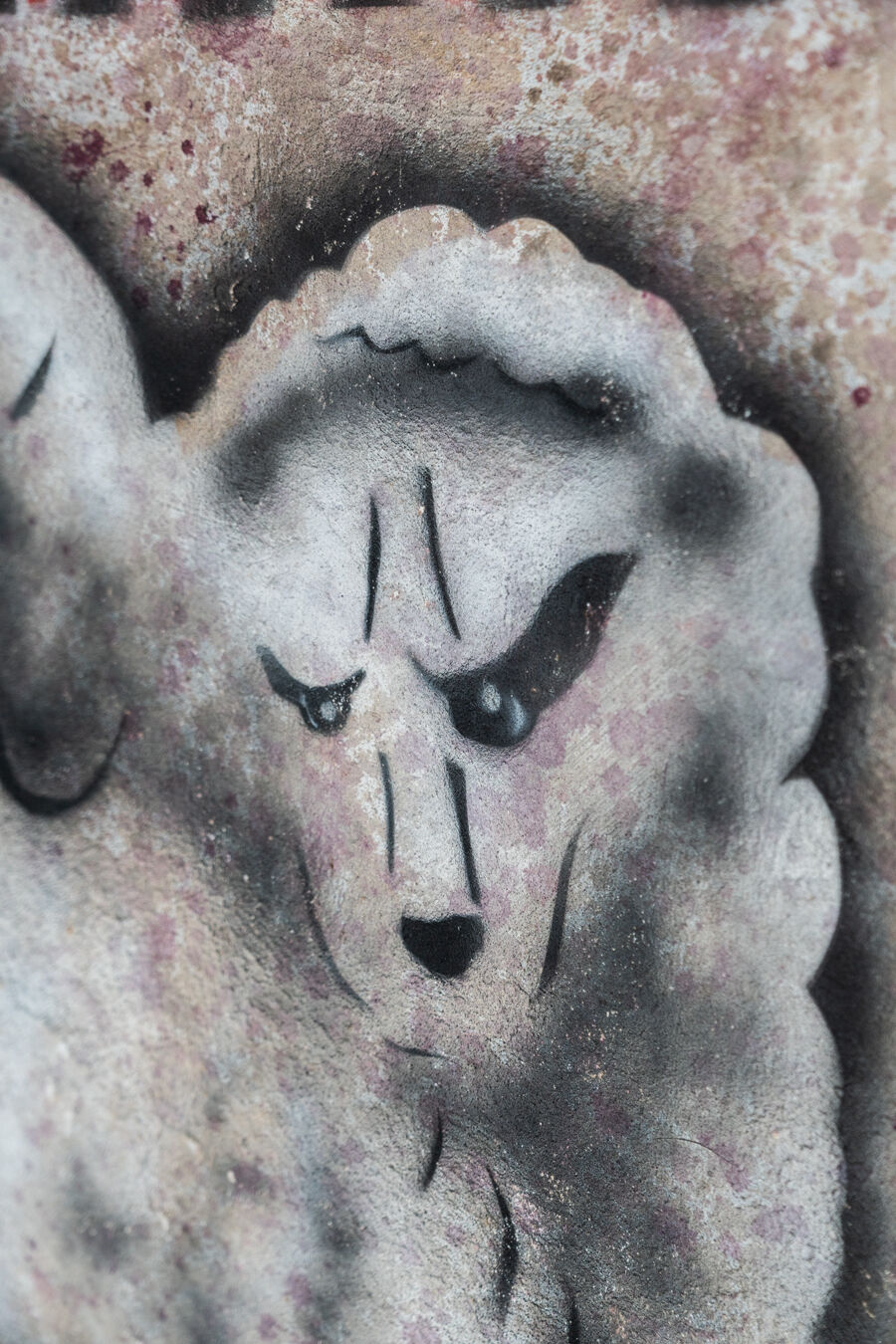 Paintings "lions of venice" by gio magri, set of 2, 1970s