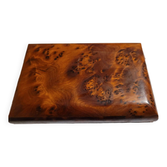 Burl wood box