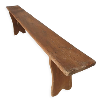 Vintage wooden bench L200
