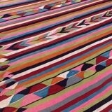 Very beautiful large old Kilim of Morocco 136x216 cm