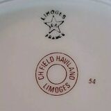 Limoges porcelain plate