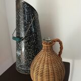 Rattan bottle