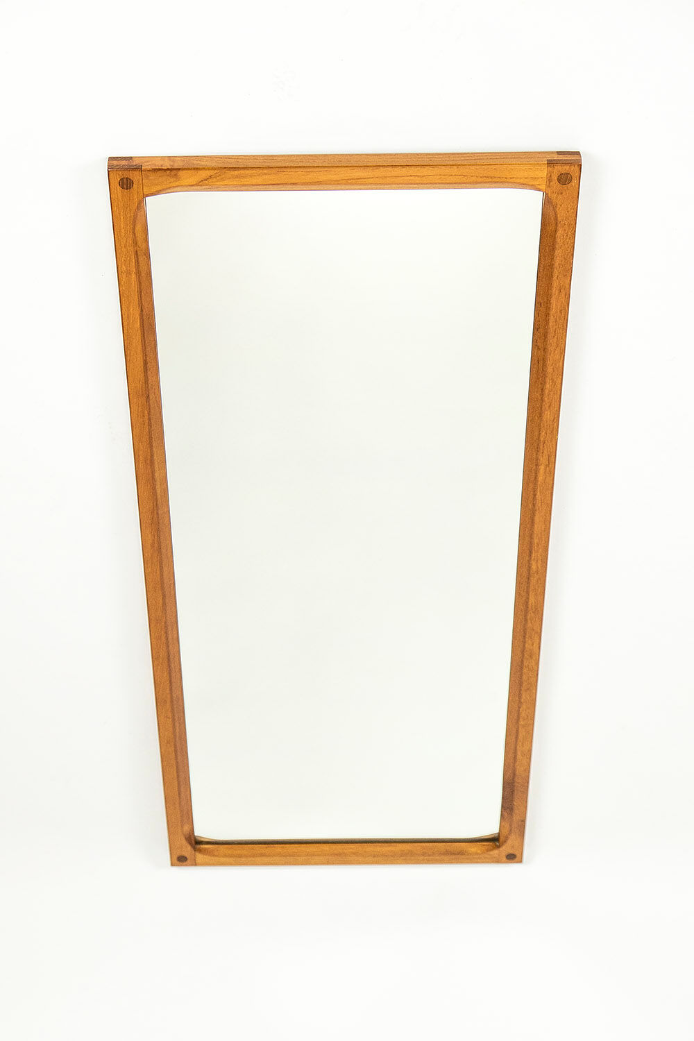 Model No. 165 Teak Mirror by Kai Kristiansen for Aksel Kjersgaard, 1960s