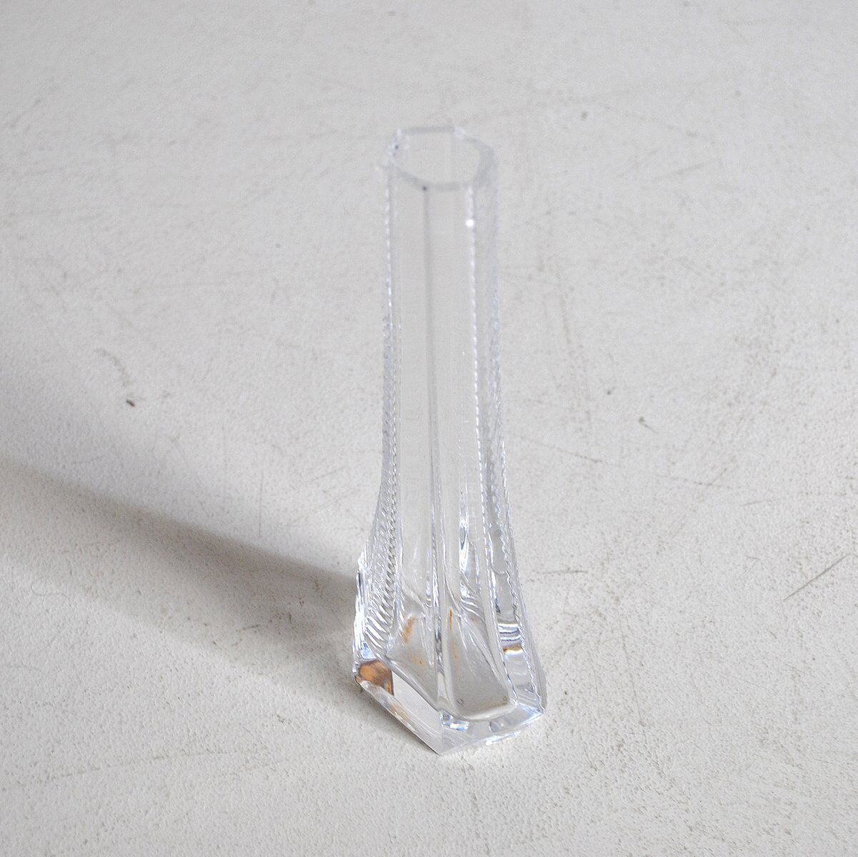 Baccarat crystal vase, 1970s