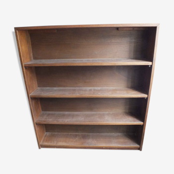 Wooden bookcase