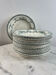 Set of 19 deep plates in ironstone Ninon 24cm