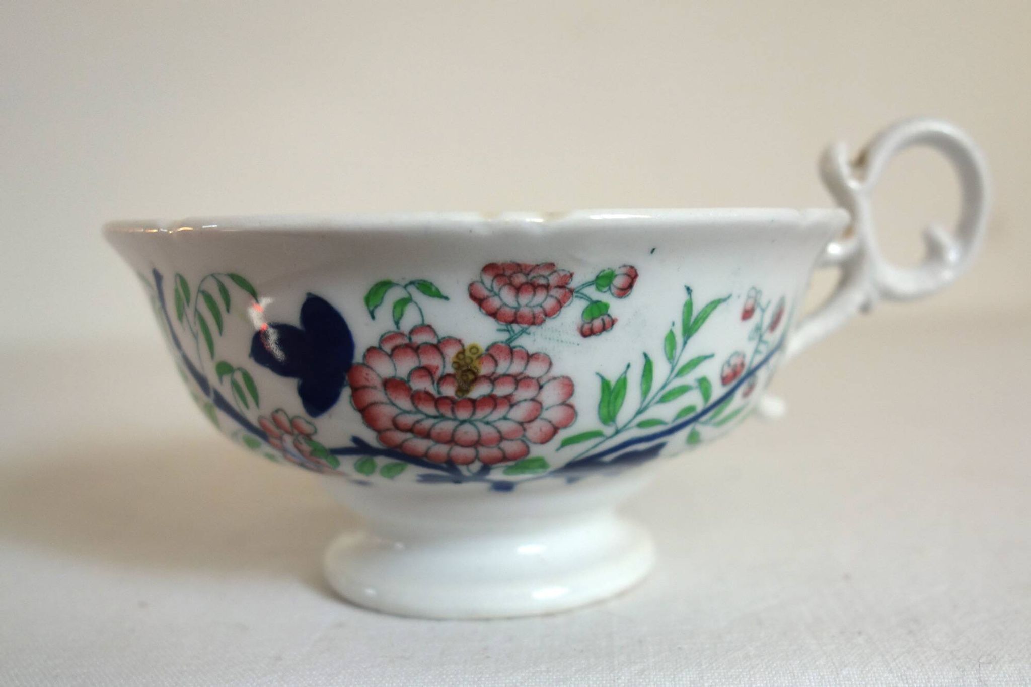 Old English porcelain coffee cup Minton 19th century