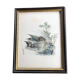 Vintage nature painting, Teal