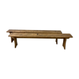 Pair of farm benches