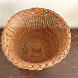 Vintage wicker basket