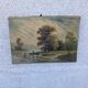 Huile sur toile, tableau ancien