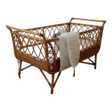 Rattan cot