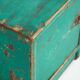 Antique oriental turquoise green TV cabinet (c.1900) #26