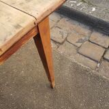Farm table or "hiss" desk